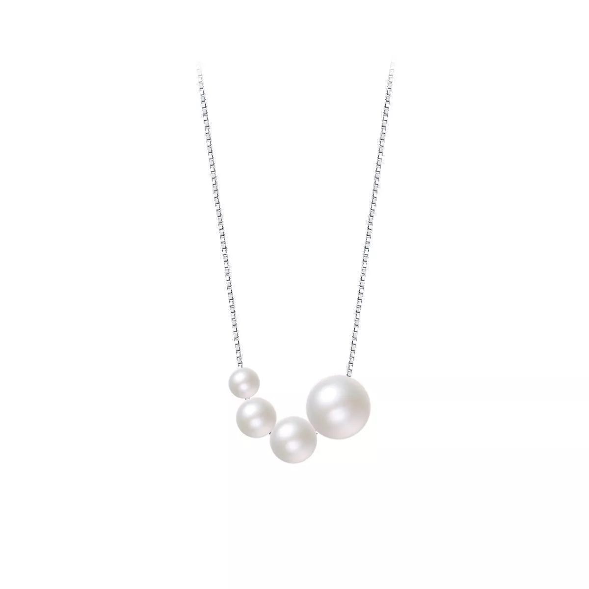 Pearl 925 Sterling Silver Necklace