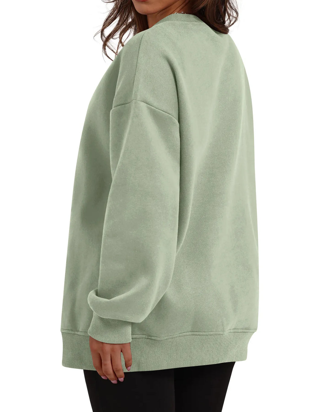 Oversized Long Sleeve Crewneck Sweatshirt