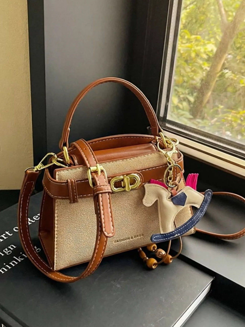 PU Leather Crossbody Bag