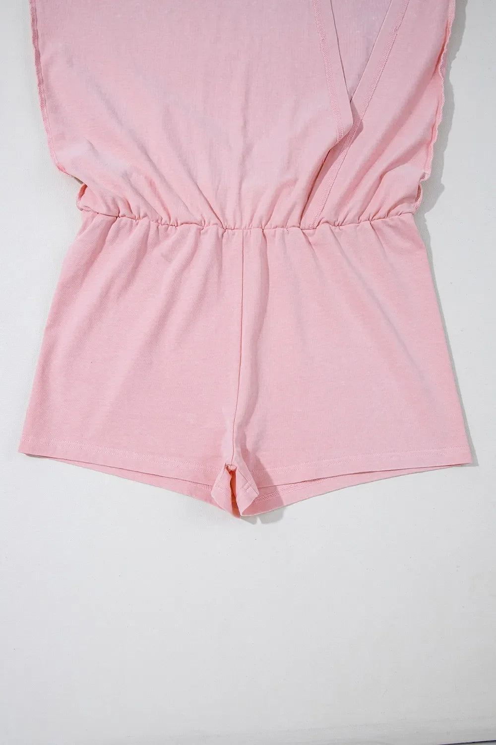 Mineral Wash Cotton Tank Top and Slit Skort Set