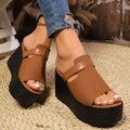 Open Toe Wedge Sandals