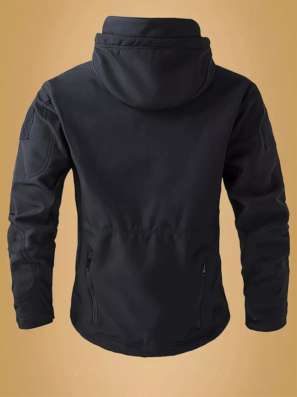 Men's Zip Up Long Sleeve Hooded Jacket