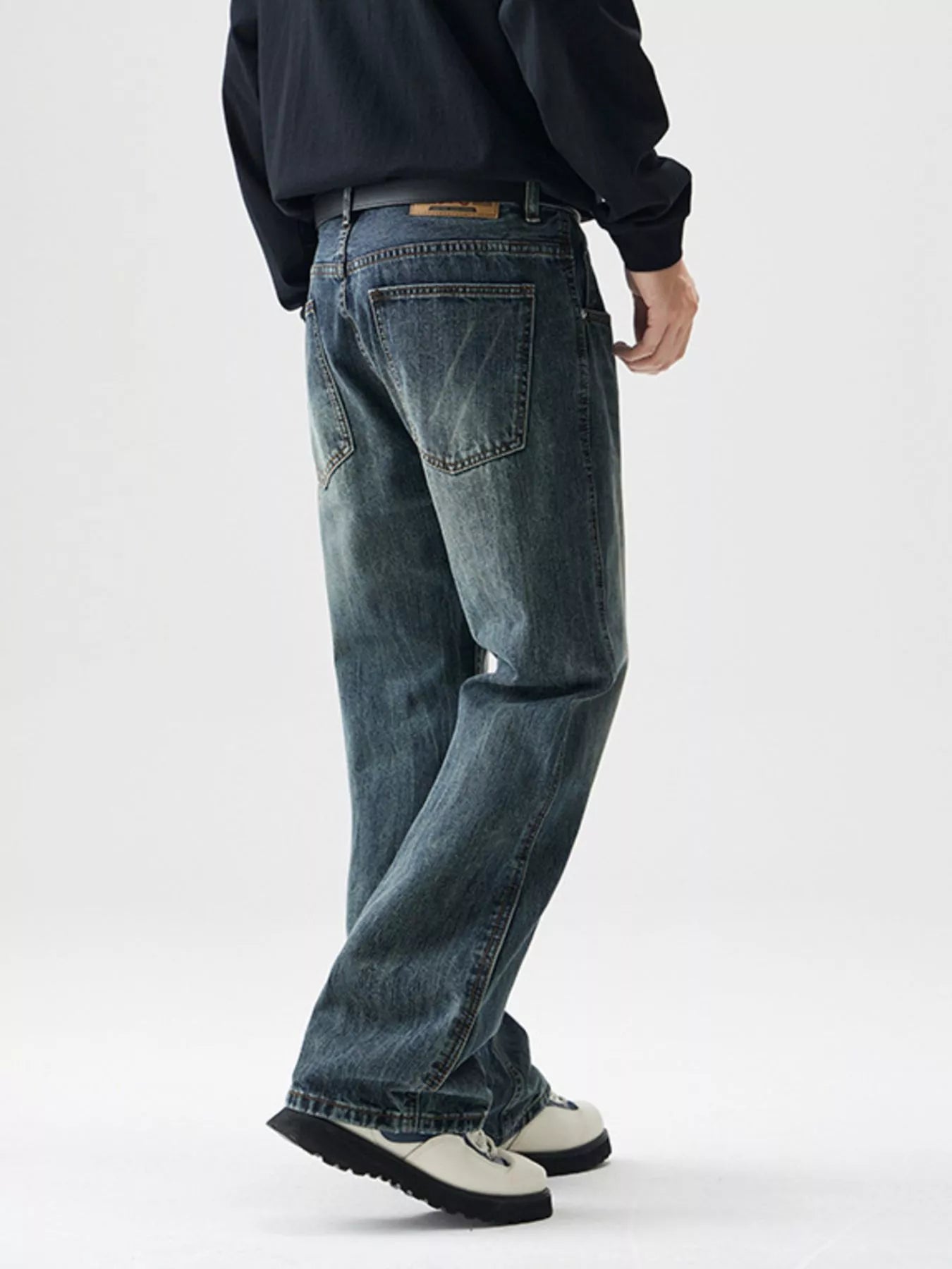 Men's Wide Leg Jeans