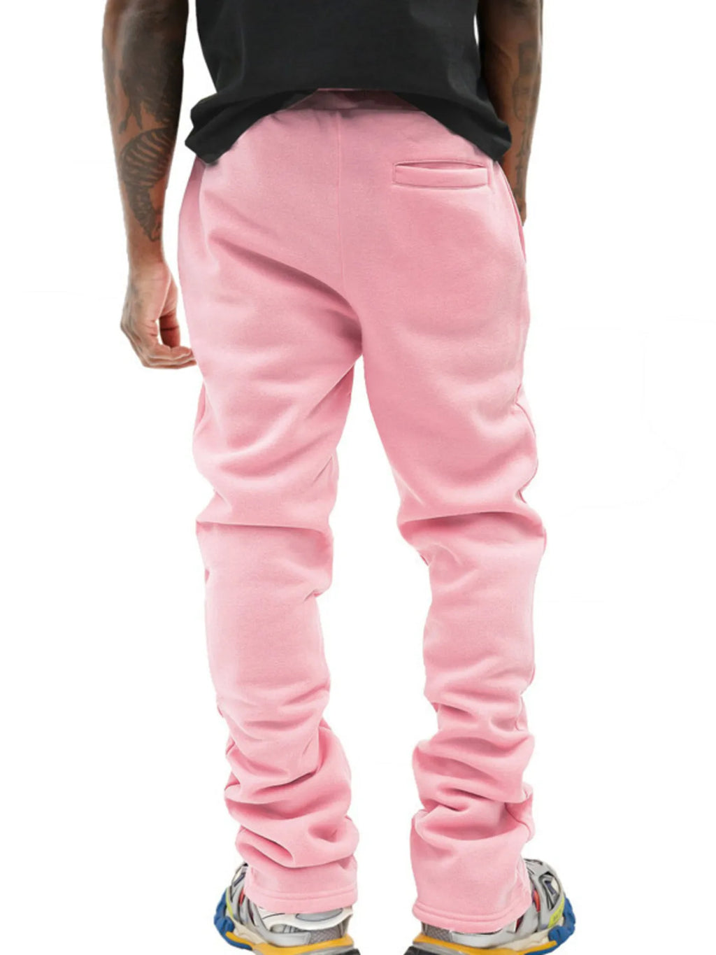 Men's Full Size Drawstring Casual Pants Plus Size
