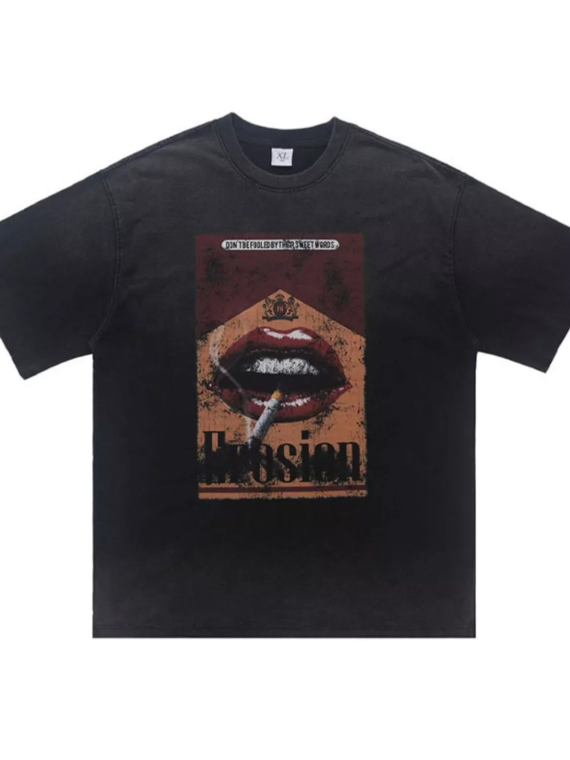 Men's Graphic Round Neck Half Sleeve T-Shirt