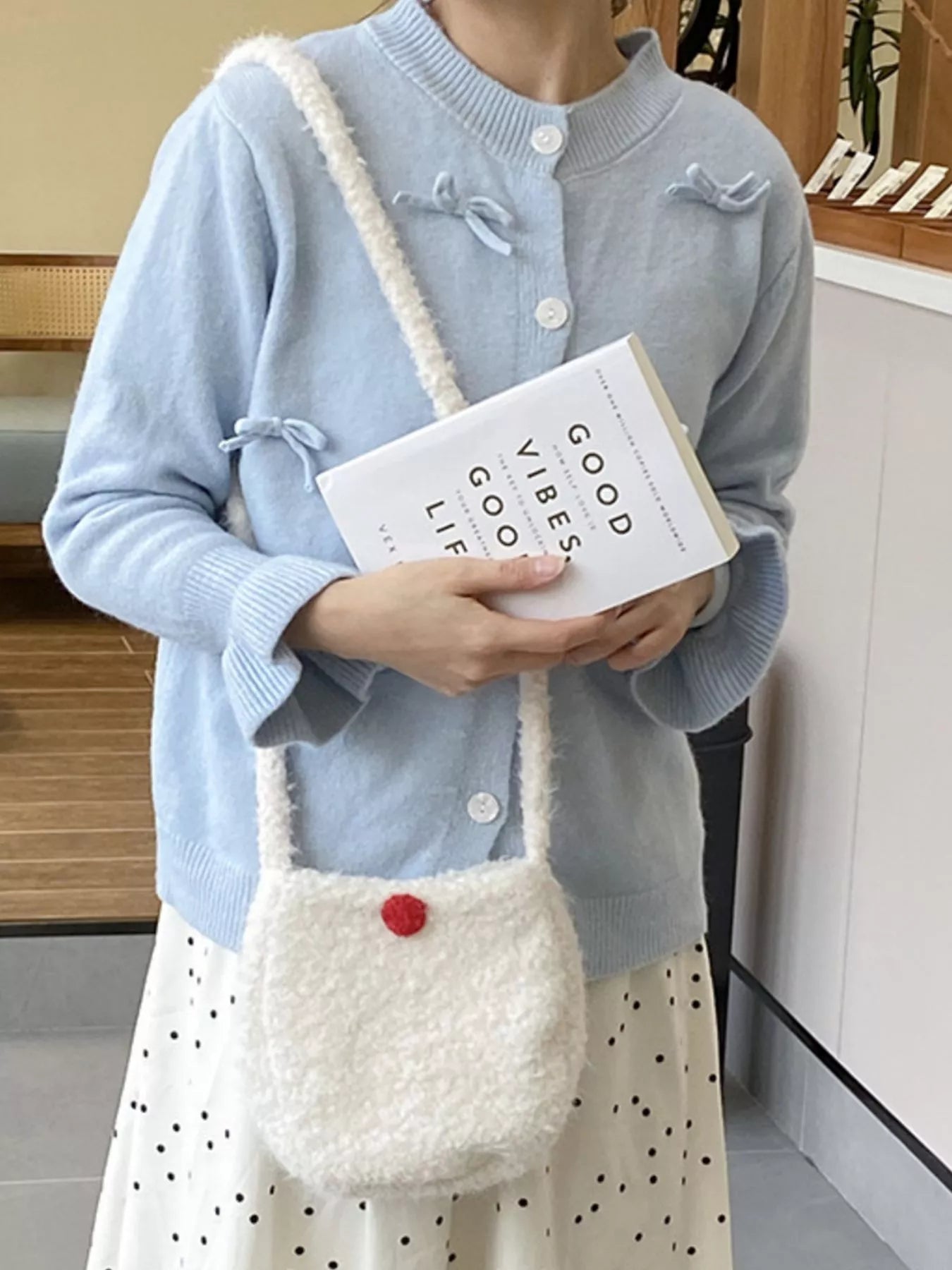 Lightweight Fluffy Crossbody Bag