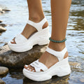 Open Toe Wedge Sandals