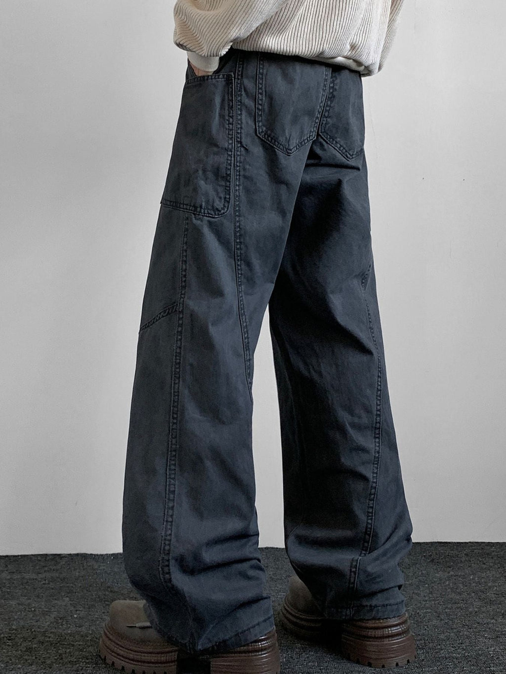 Men's Full Size Loose Fit Cargo Pants Plus Size