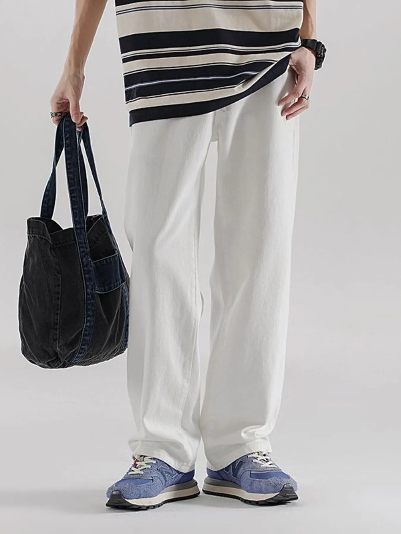 Men's Wide Leg Jeans