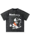 Men's Graphic Round Neck Short Sleeve T-Shirt