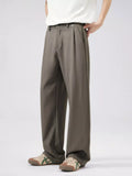 Men's Full Size Wide Leg Pants Plus Size