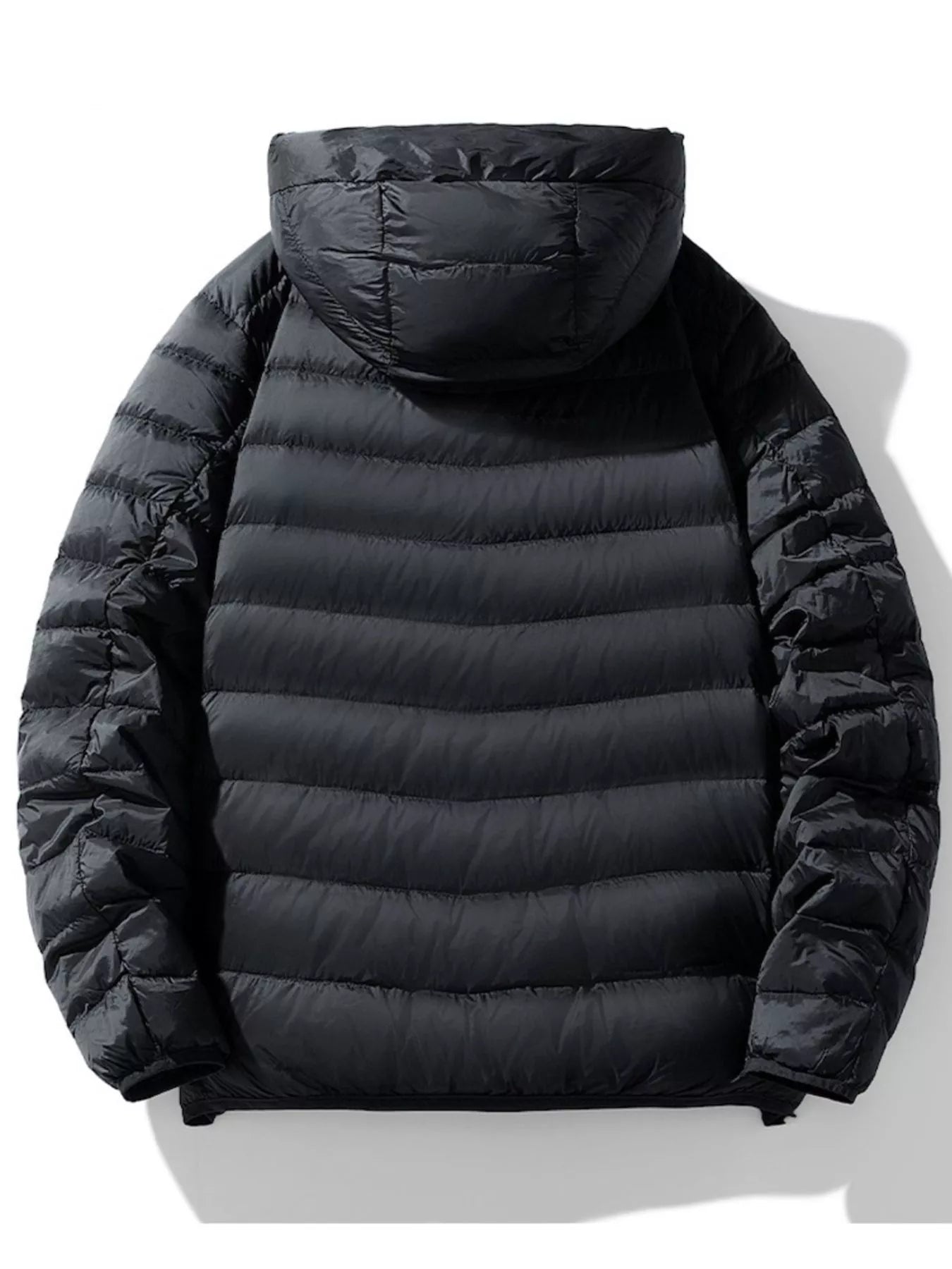 Men's Lightweight Zip Up Hooded Jacket