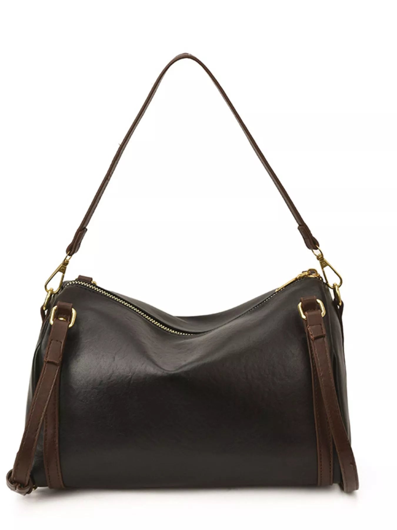 Vintage Style Barrel Crossbody Bag