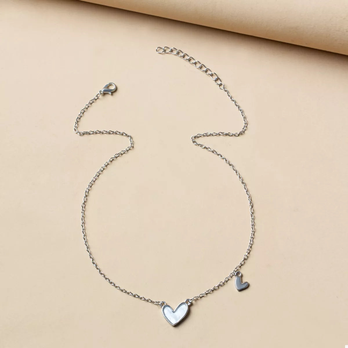 Alloy Heart Pendant Necklace