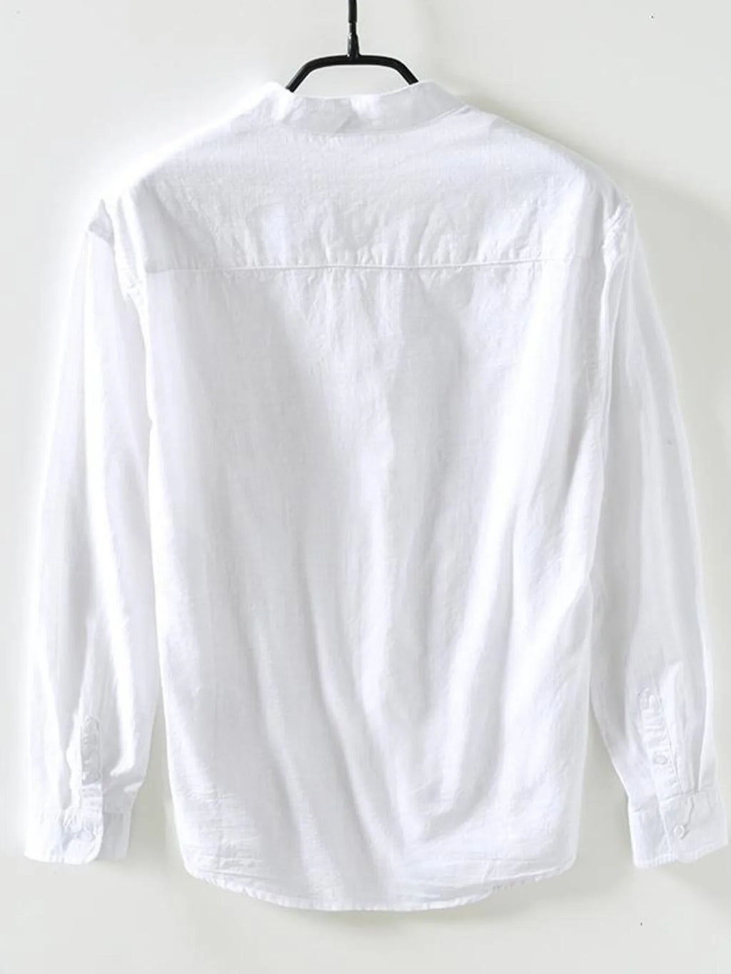 Men's Plus Size Button Up Long Sleeve Shirt