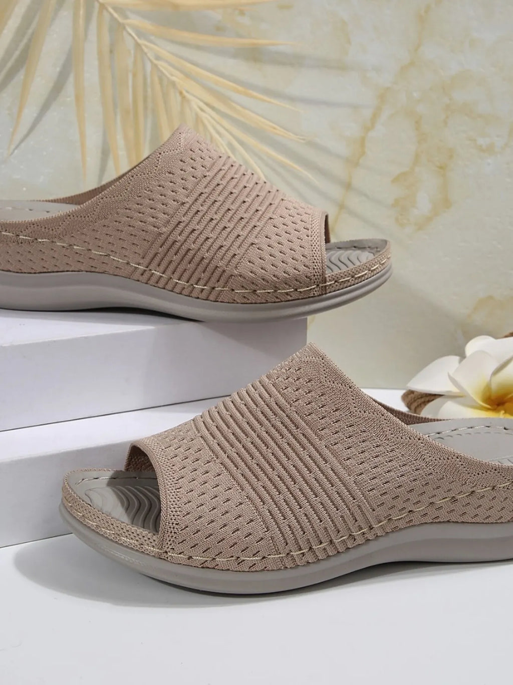 Mesh Open Toe Sandals