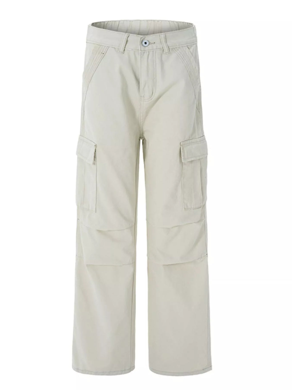 Men's Full Size Wide Leg Cargo Pants Plus Size