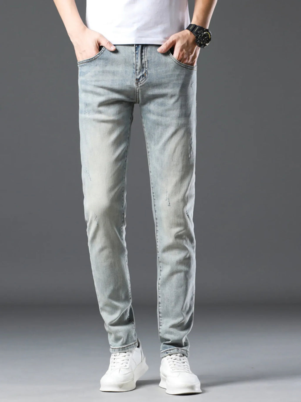 Men's Wash Slim Fit Jeans