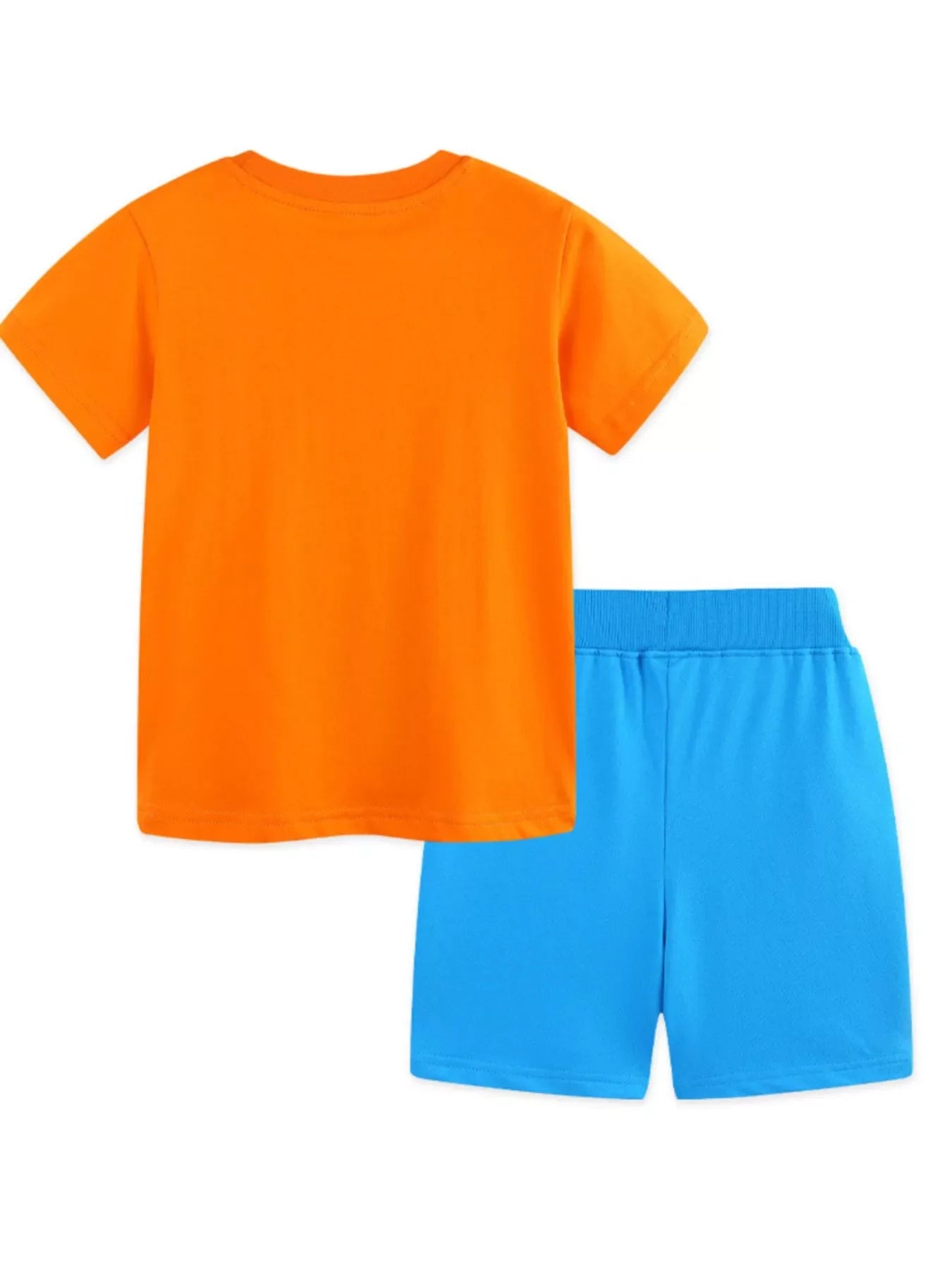 Children's Love Travel Train Print Casual Set