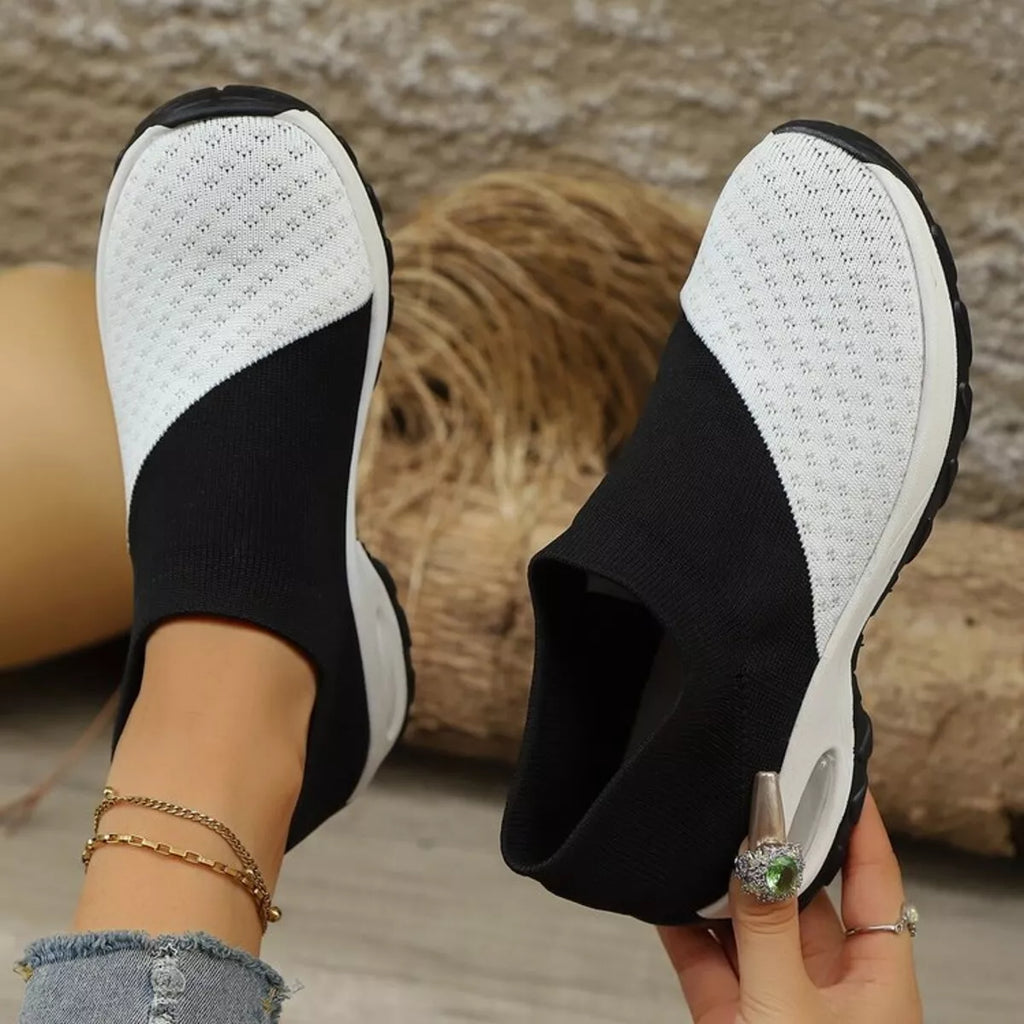 Color Block Mesh Athletic