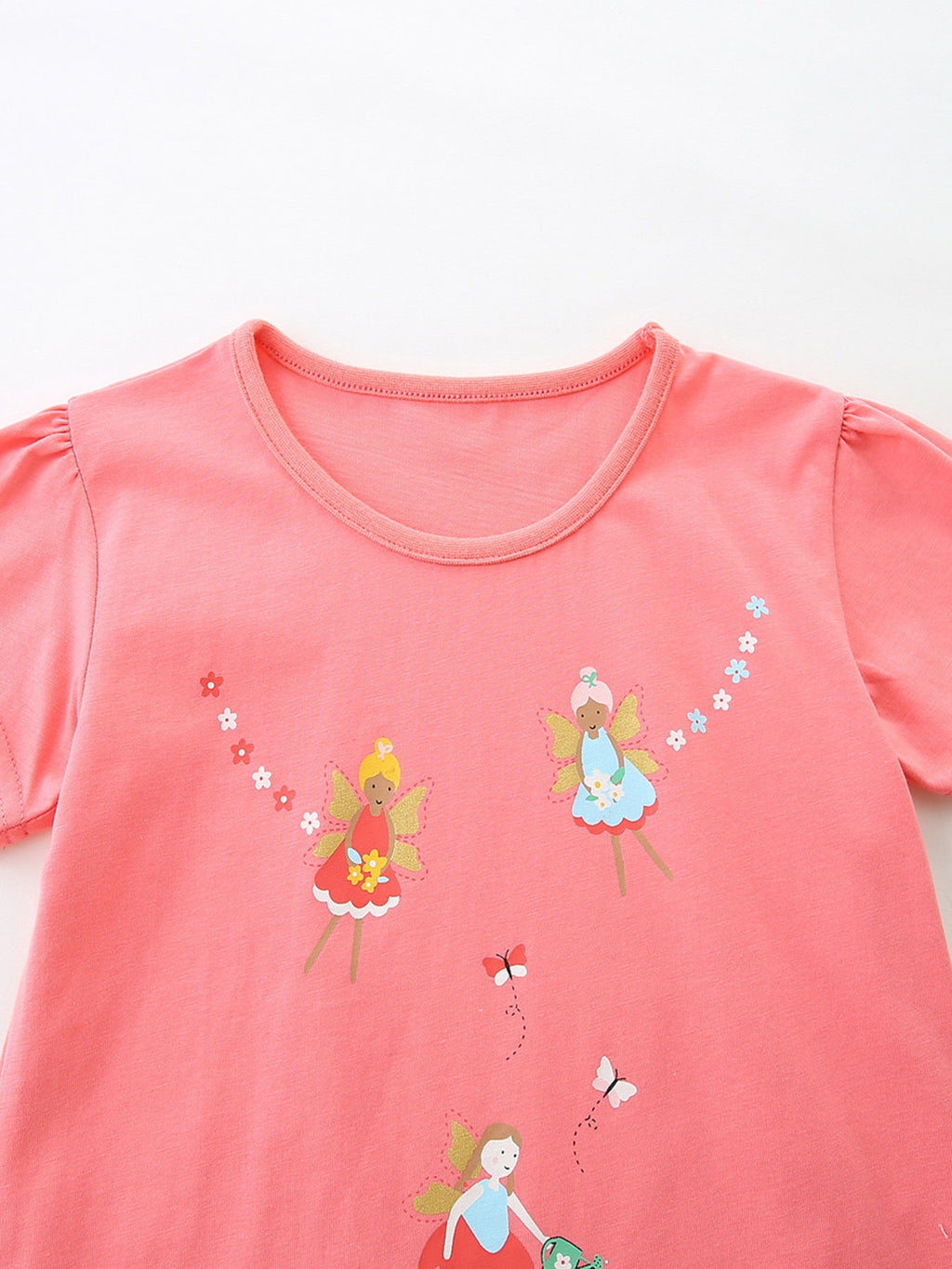 Children's Graphic Short Sleeve T-Shirt 3-Piece Set
