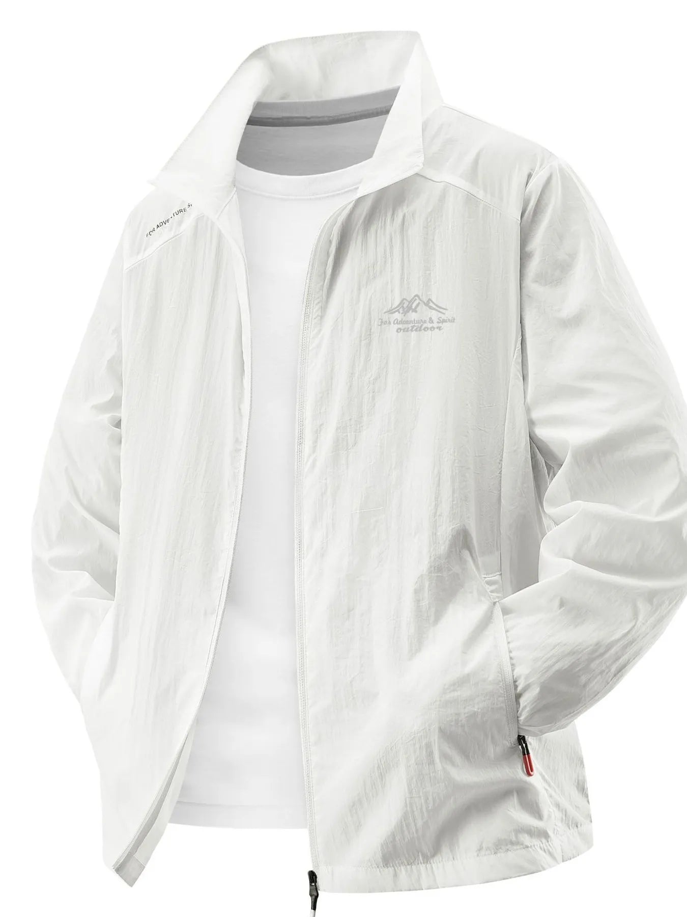 Men's Plus Size Lightweight Outdoor Windproof Jacket