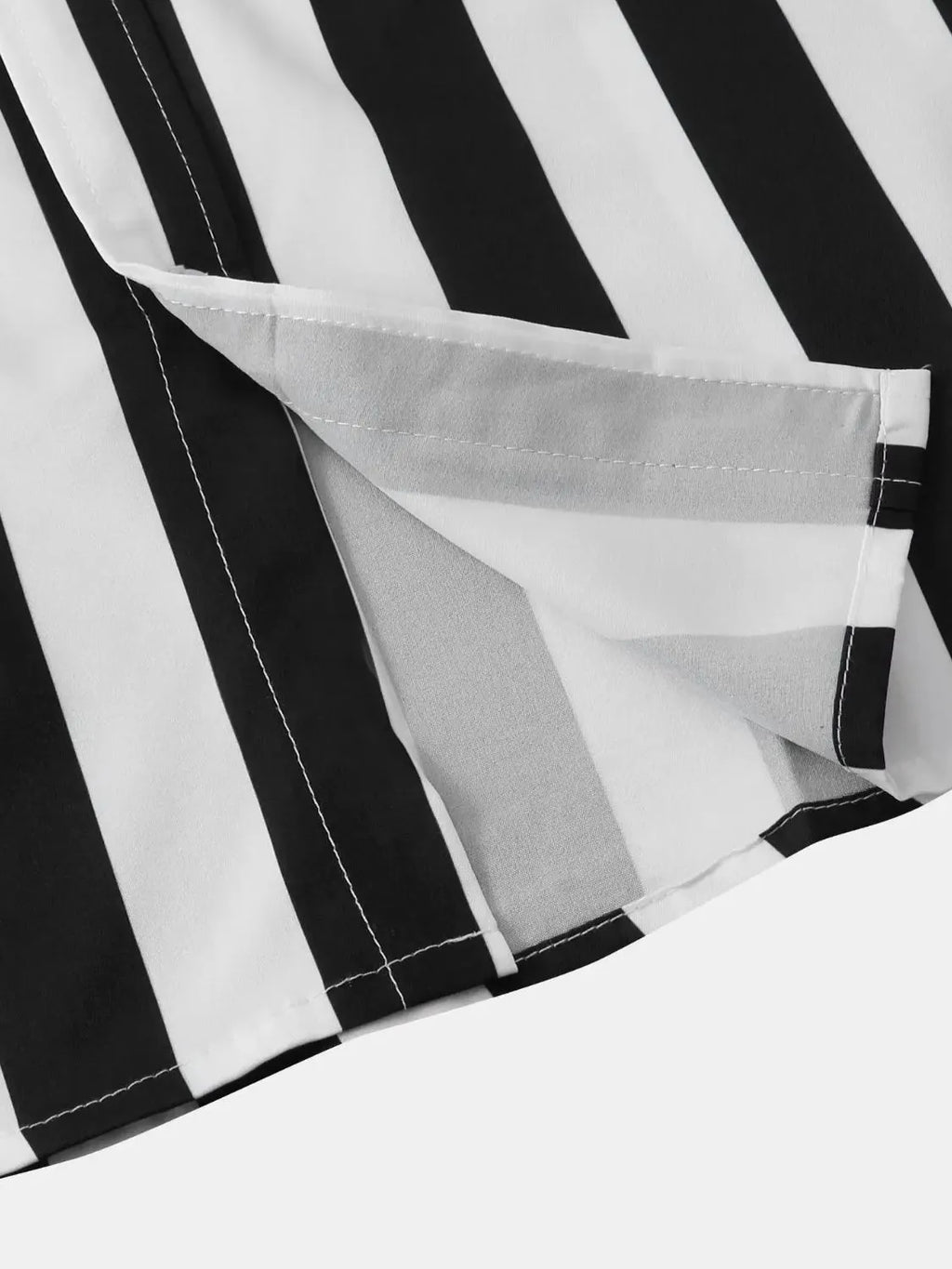 Men's Striped Button Down Shirt
