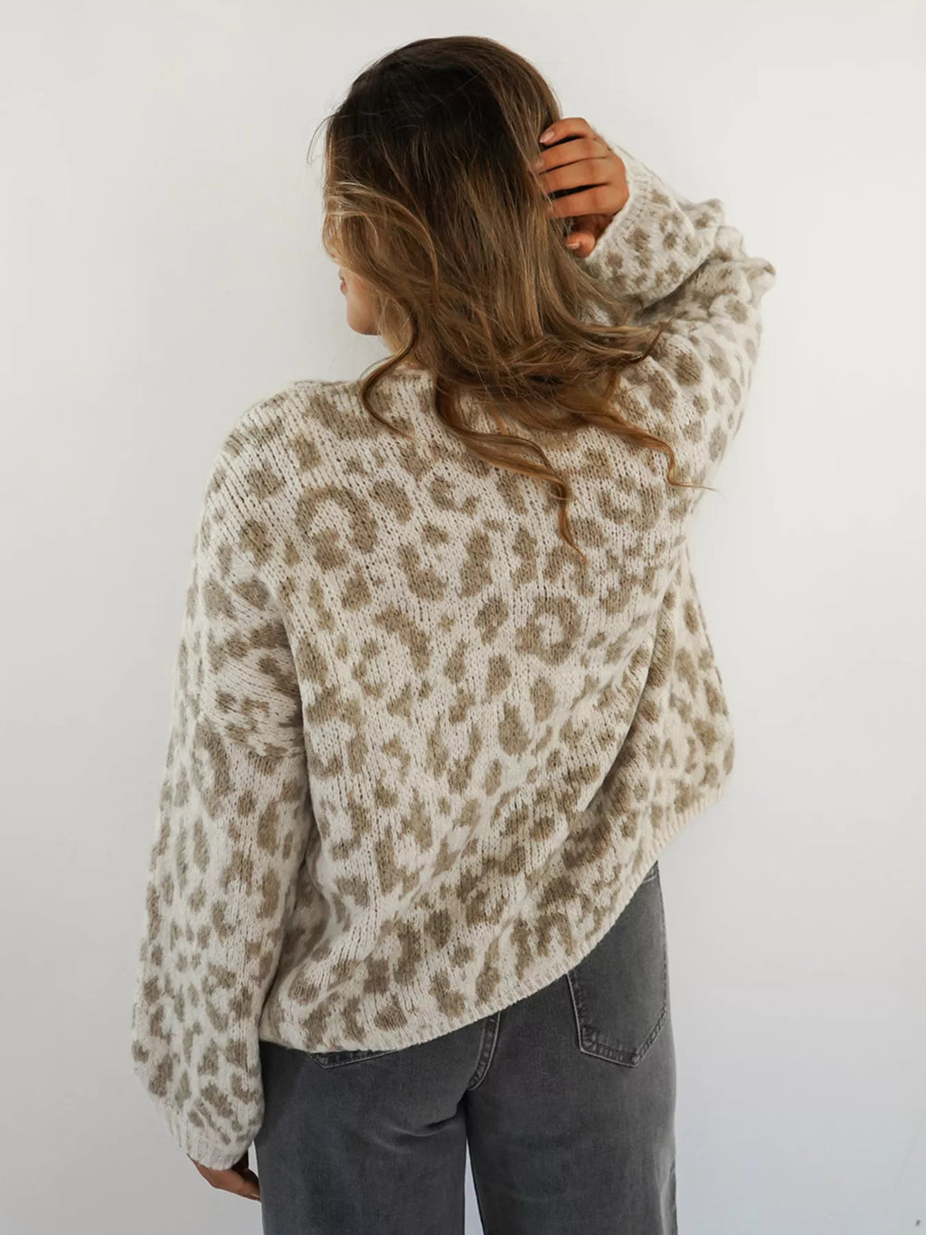 Leopard Tie-Front Cardigan