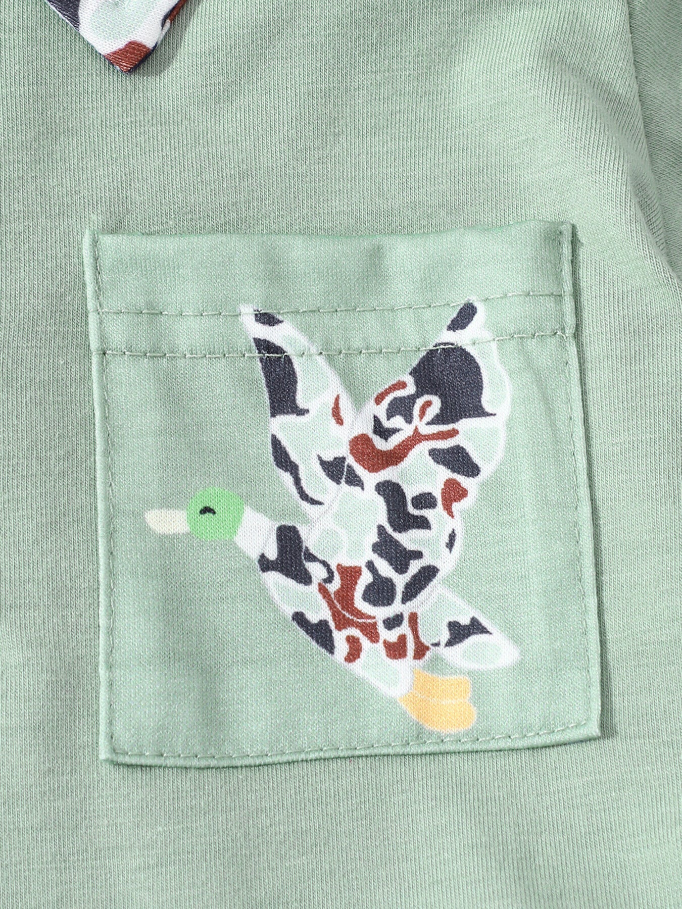 Children's Button Detail Polo Shirt & Shorts Set