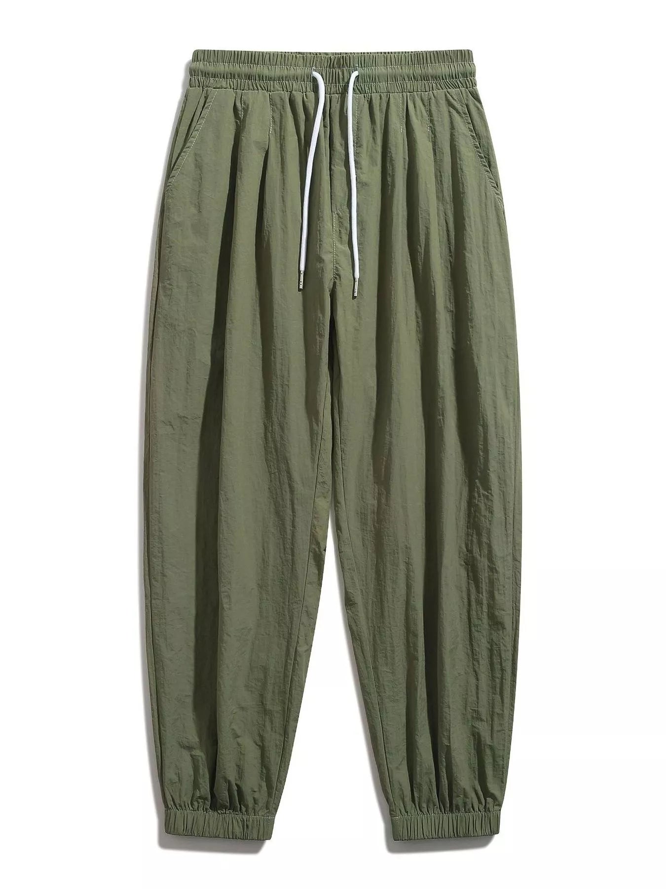 Men's Plus Size Drawstring Loose Fit Joggers