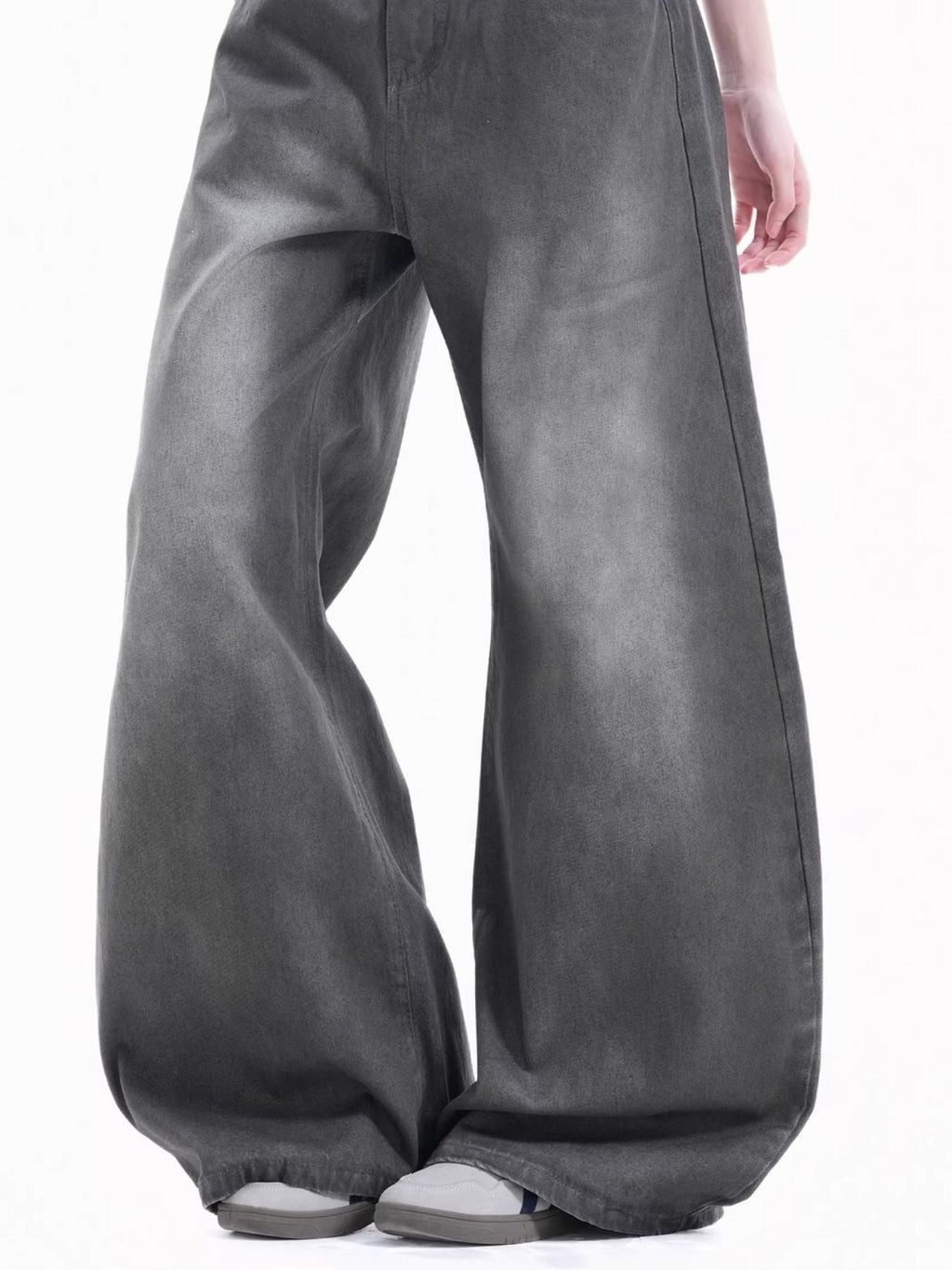 Men's Full Size Wide Leg Jeans Plus Size