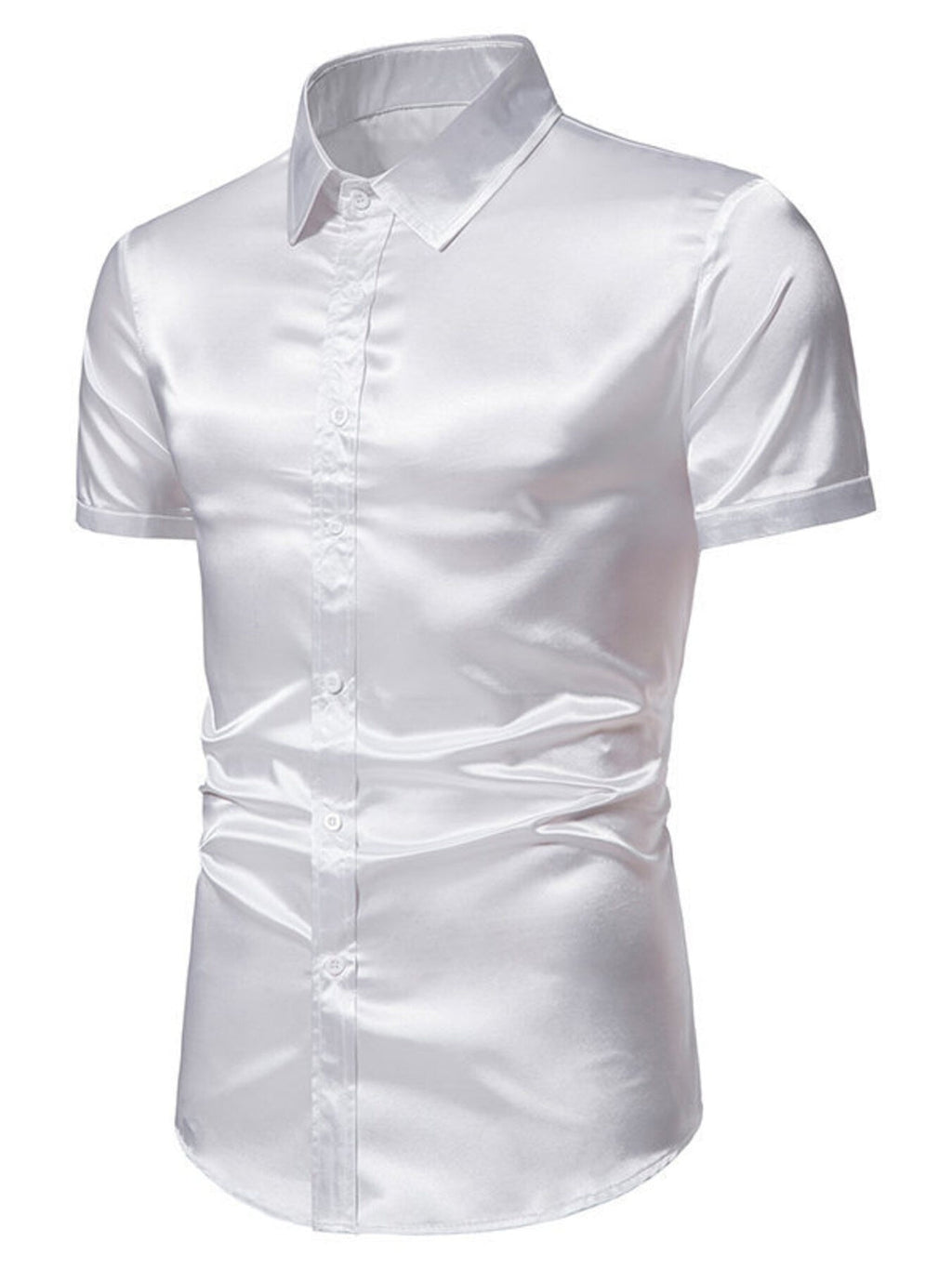Men's Button Up Short Sleeve Shirt