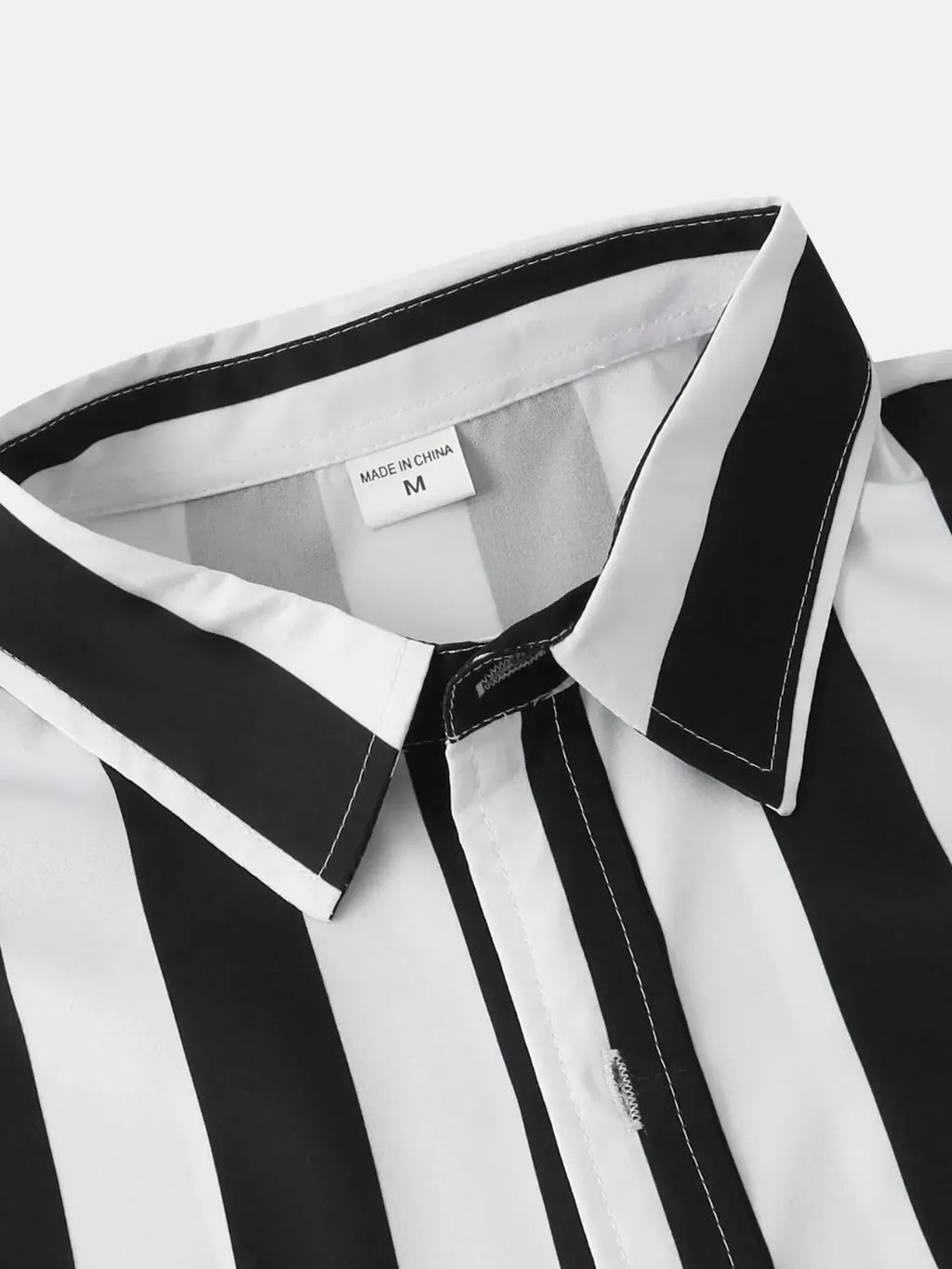 Men's Striped Button Down Shirt