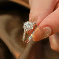 Moissanite 925 Sterling Silver Ring