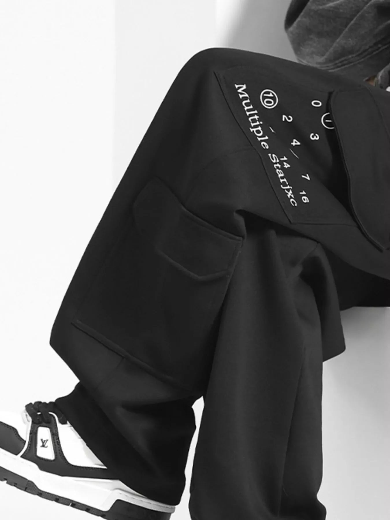 Men's Plus Size Loose Fit Drawstring Pants