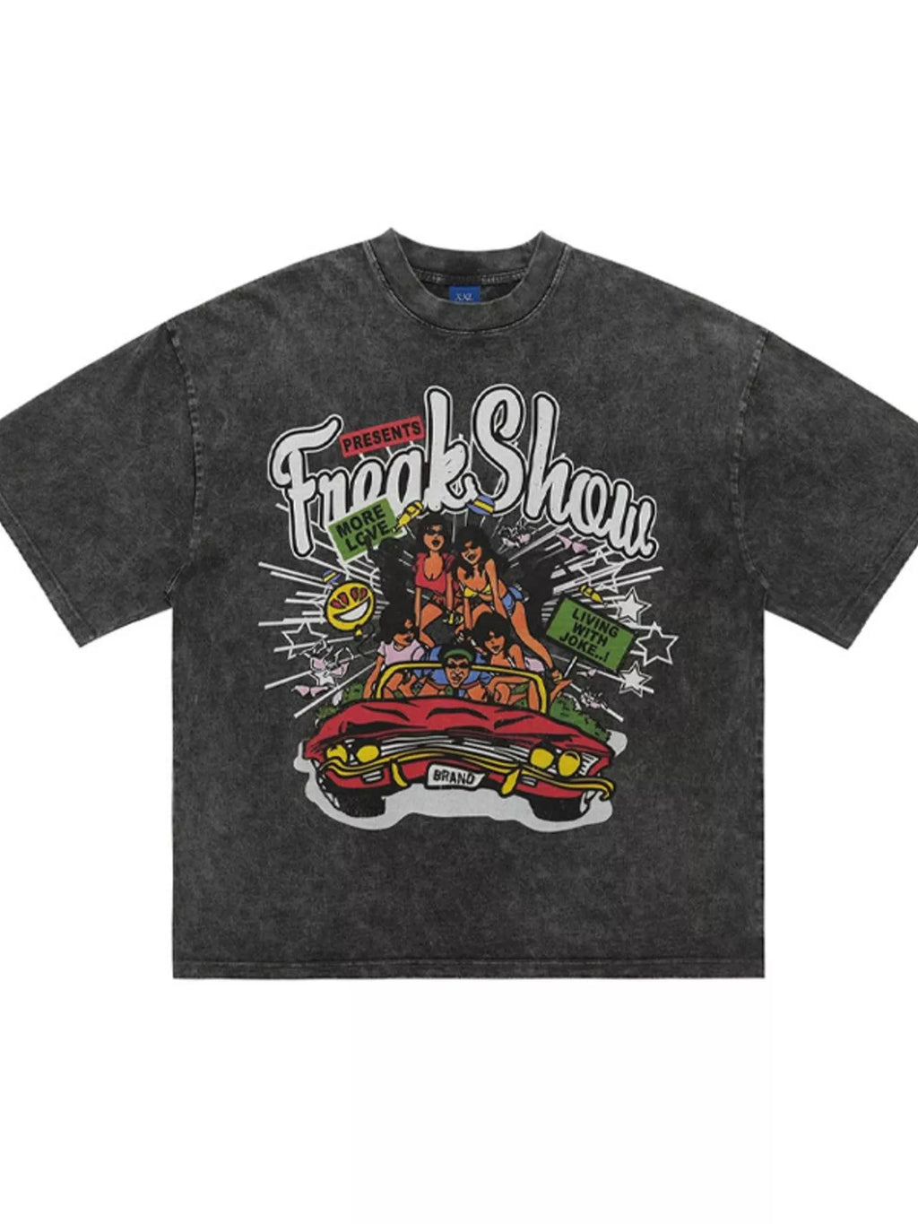 Men's Graphic Round Neck Half Sleeve T-Shirt