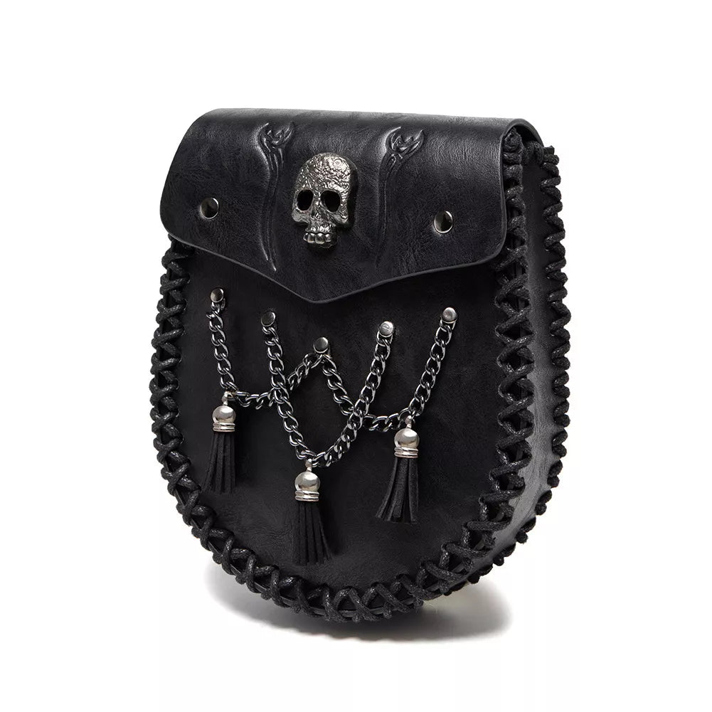 Medieval Faux Leather Belt Coin Pouch