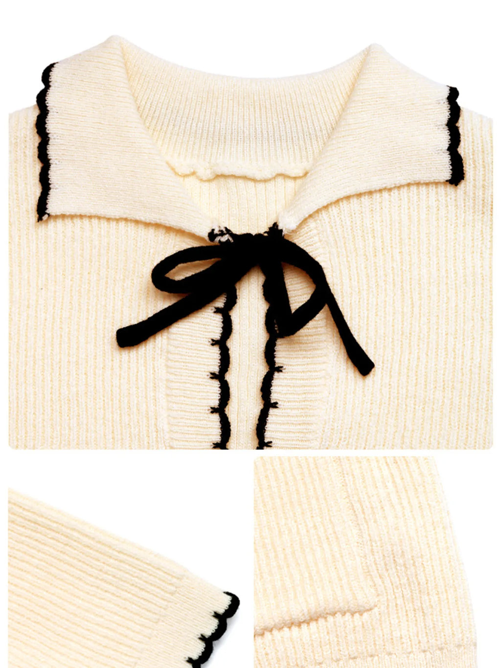 Tie Front Long Sleeve Cardigan