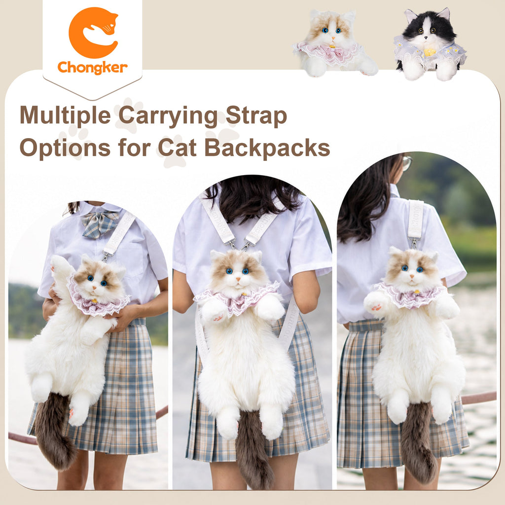 Ragdoll Cat Backpack – Cozy Companion for Travel & School