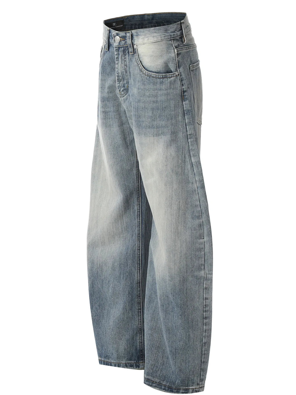 Men's Wide Leg Relaxed Fit Jeans