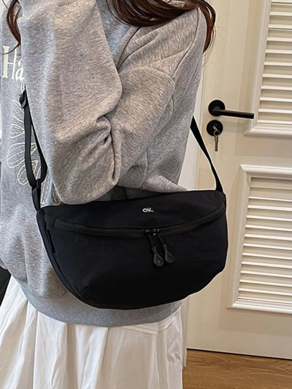 Lightweight Canvas Sling Bag