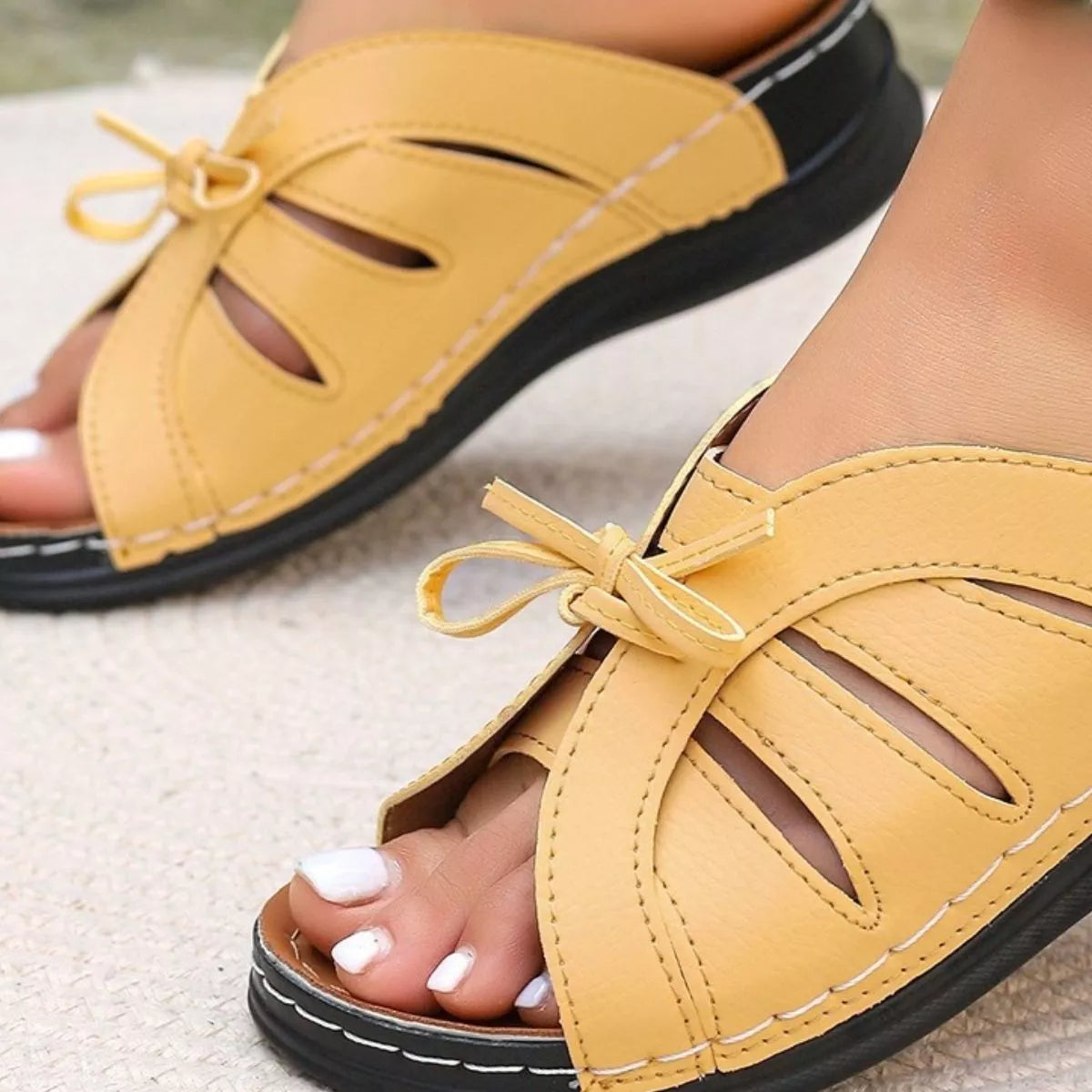 Open Toe Wedge Sandals