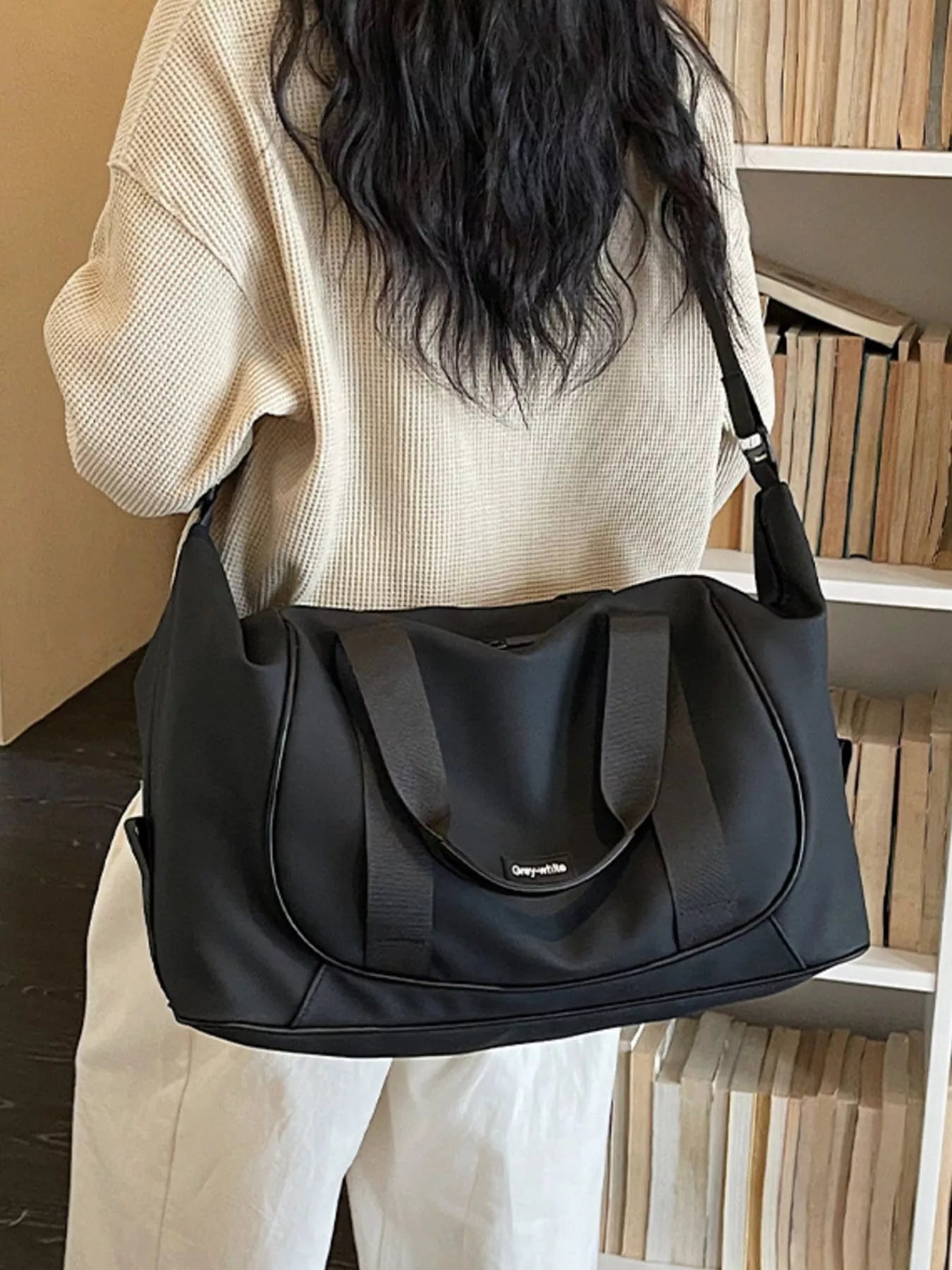 Adjustable Strap Nylon Travel Bag