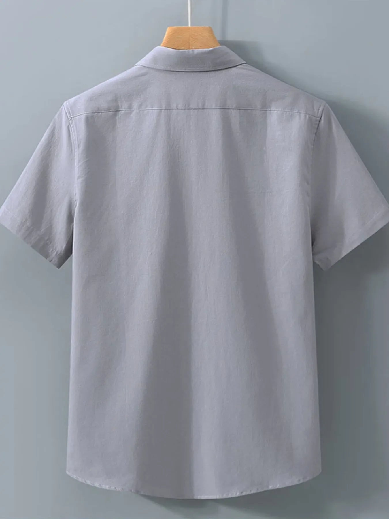 Men's Plus Size Short Sleeve Casual Shirt