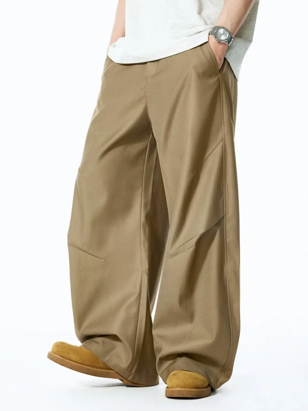 Men's Wide Leg Casual Pants