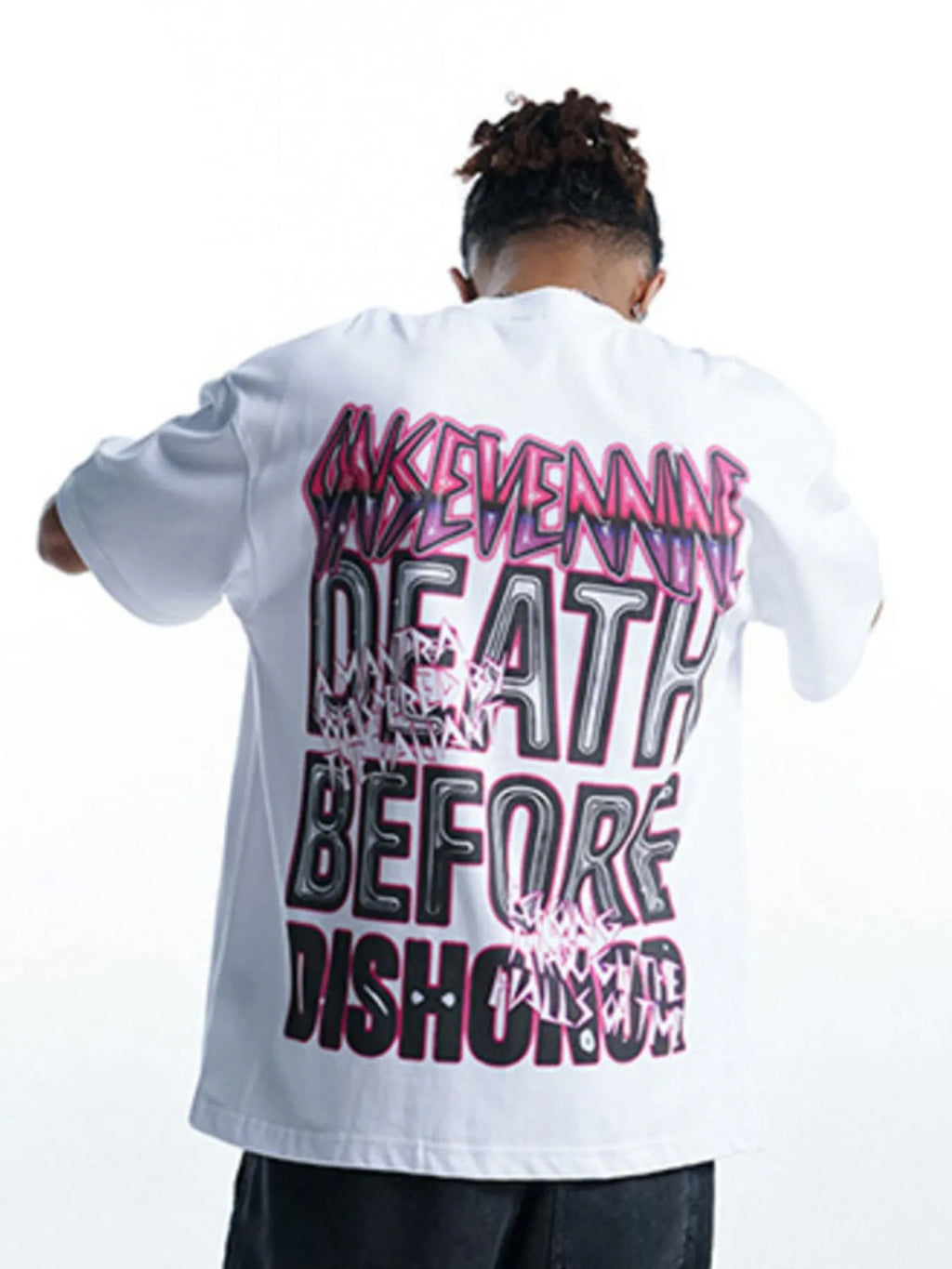 Men's Short Sleeve Graphic Oversized T-Shirt