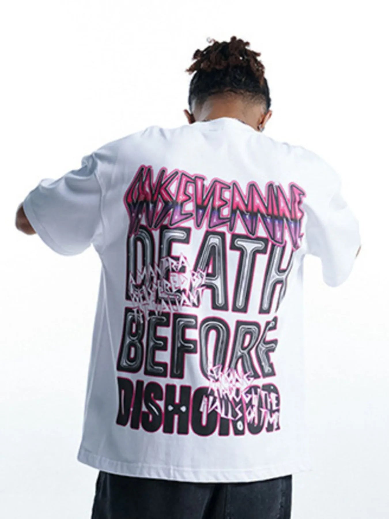 Men's Short Sleeve Graphic Oversized T-Shirt