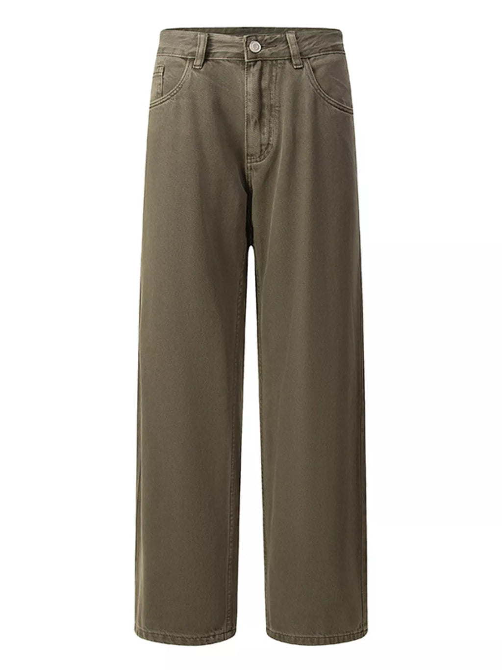 Men's Vintage Wash Wide Leg Jeans