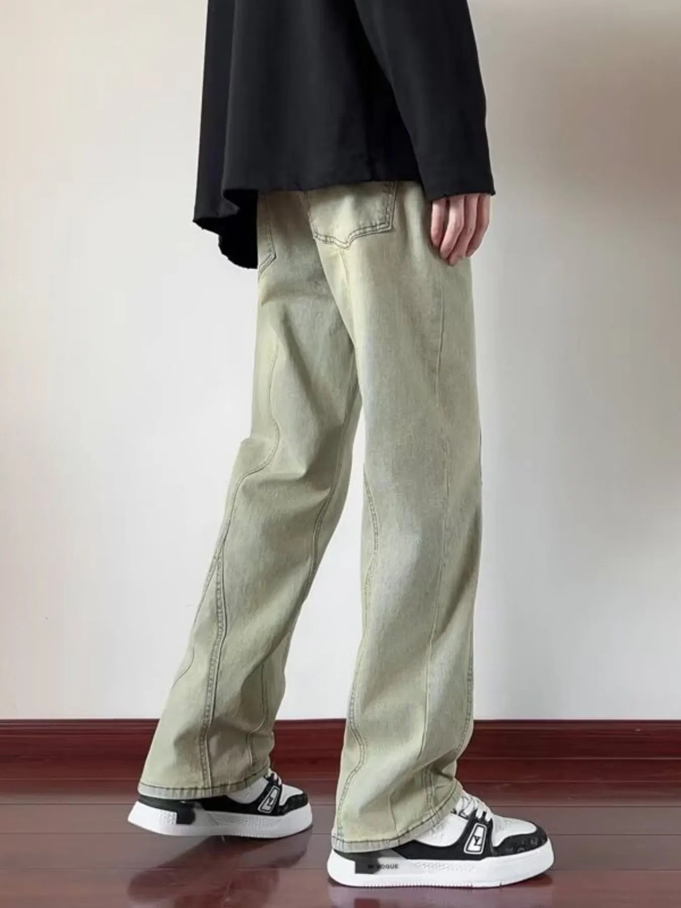 Men's Full Size Loose Fit Jeans Plus Size