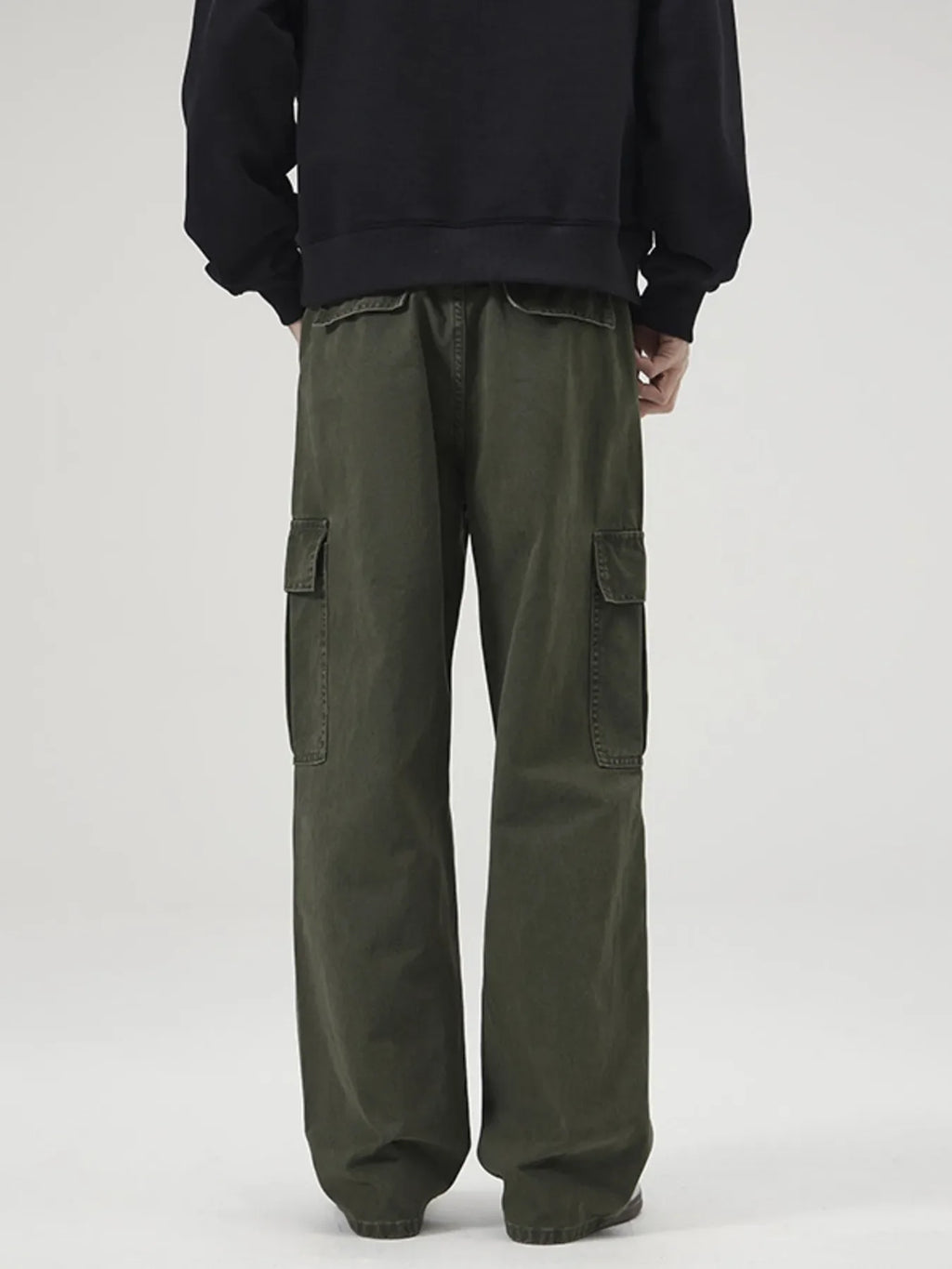 Men's Full Size Loose Fit Cargo Pants Plus Size